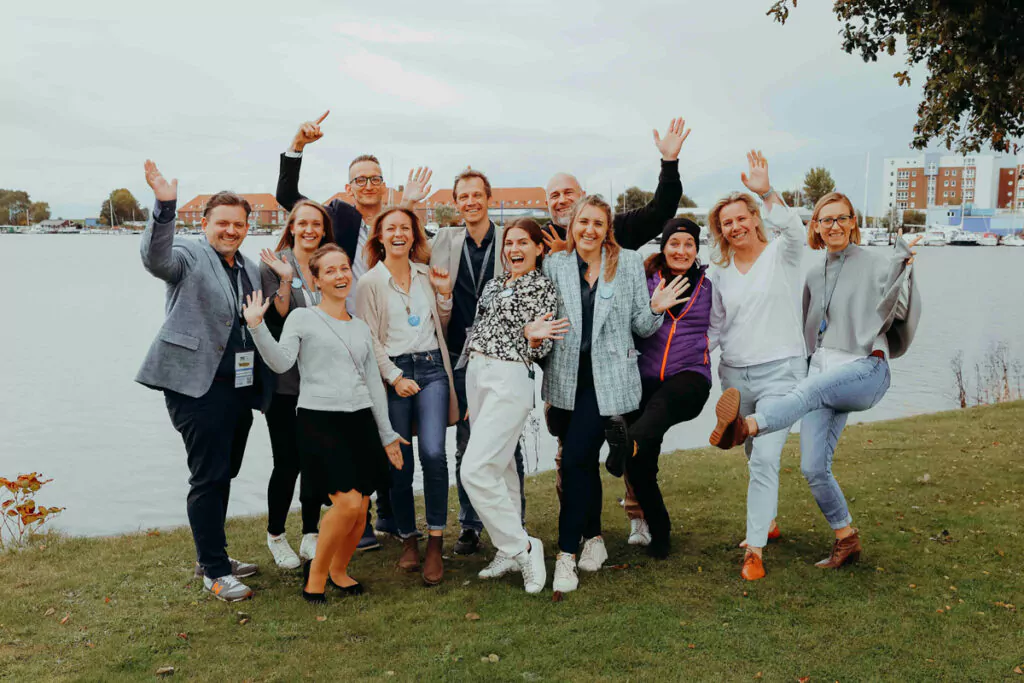 Das Team beim SpaCamp 2022 Nordsee. Foto: Jasmin Walter