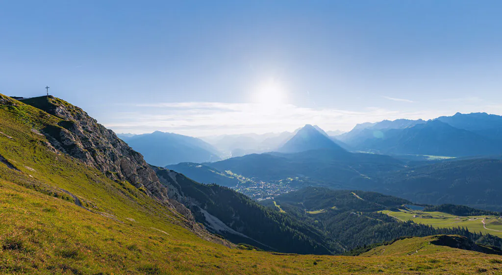 Aufnahme von der Seefelder Spitze. Foto: Region Seefeld.